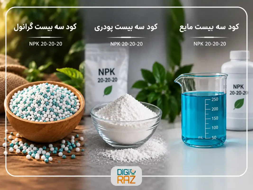 کود سه بیست(مایع، پودری ،گرانول)